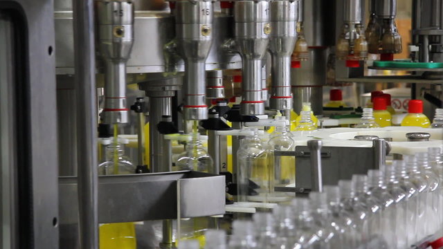 Machinery for bottling, Liquid detergent
