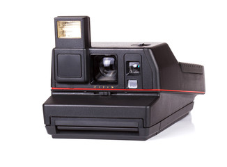 Old polaroid camera