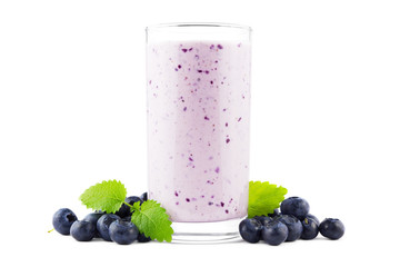 Blaubeer Milchshake