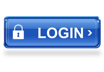 Button Login blau