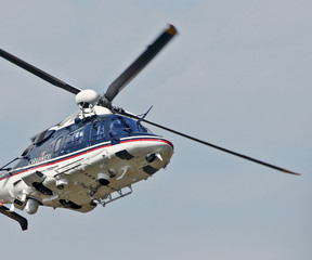 police helicopter