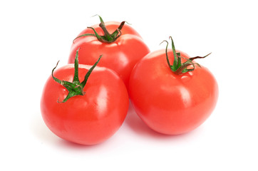 fresh Tomato isolated on a white background