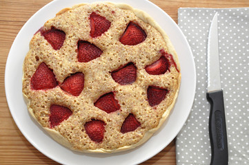 Erdbeer Mandel Tarte