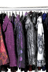 Fashion colorful coat rack