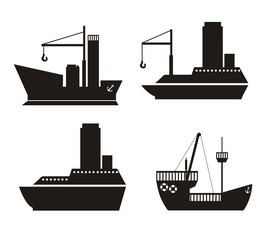 Obraz premium Illustration of boat