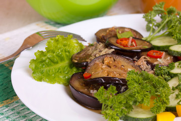 stewed eggplant