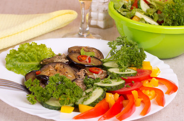 stewed eggplant