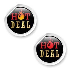 Hot deal stickers