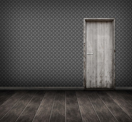 interior : empty room with doors 