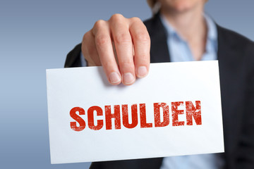 Schulden, Kuvert