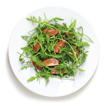 tomate rucola salat