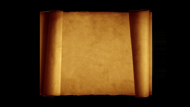Old Scroll...(with alpha channel)
