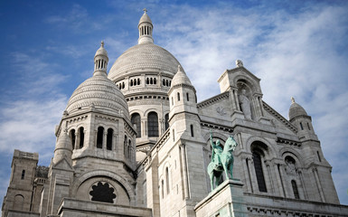 Fototapeta na wymiar Bazylika du Sacre Coeur. Paryż, Francja