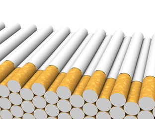 Der Zigarettenstapel