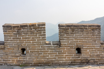 Detail of the Great Wall of China