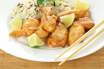 Fried sole