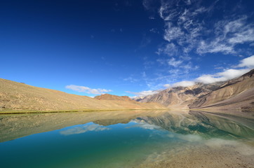 Beautiful lake landscape