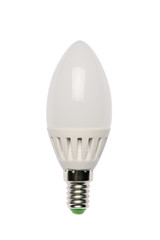 LED energy saving bulb. Light-emitting diode.
