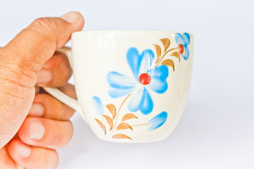 Ceramic cup. © adikpixxx
