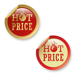 Hot price stickers
