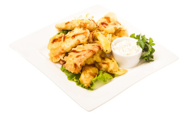 Salmon Tempura , Japanese Food