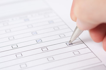 Filling the form