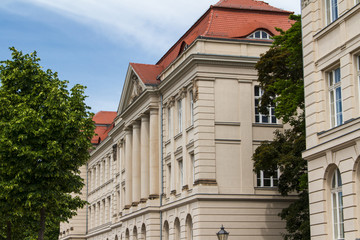Potsdam city old buildings