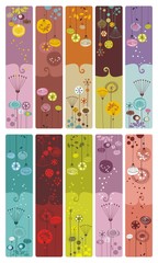 Floral Bookmarks