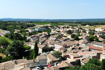 Obraz premium Il Villaggio di Grignan, Francia - Drôme Rhône Alpes