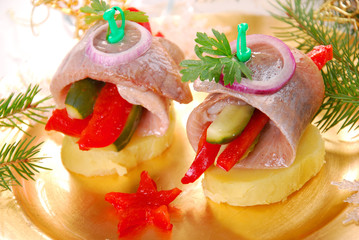 herring appetizer for christmas
