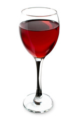 glass of red wine
