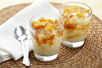 Rice pudding