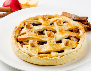 Apple pie  and spices