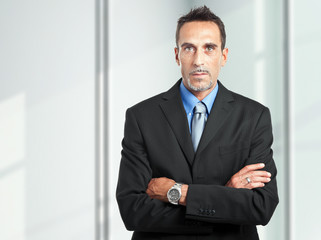 Confident businessman
