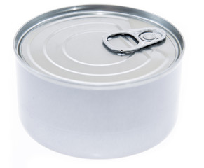 One Can isolated on white