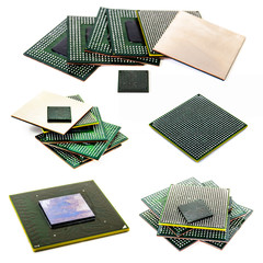 Processor with ball BGA pins