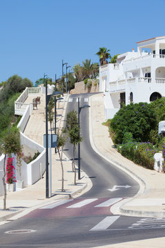 Straße in Cala en Porter - Menorca