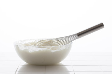 生クリーム作り