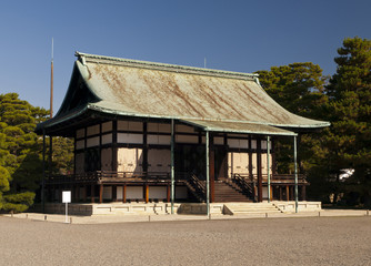 Fototapeta na wymiar Shunkoden w Kyoto Imperial Palace