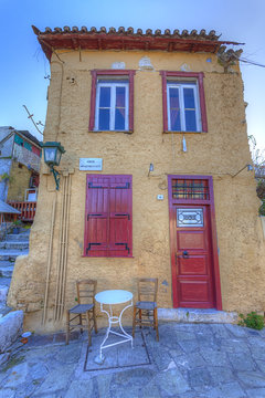 Traditional houses in Plaka area,Athens,Greece