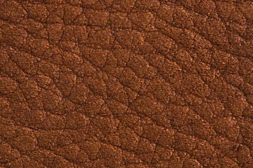 Rolgordijnen Natuurlijk bruin leer © homydesign