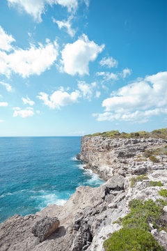 Cliffs at Cala en Turqueta - Menorca