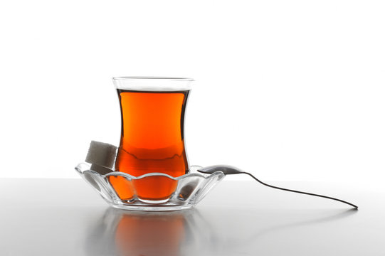 Turkish Tea and special glass-Türk Çayı