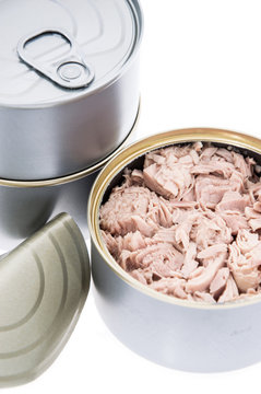 Some Cans with Tuna fish