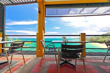 Restfulness with turquoise color of Andaman,Thailand