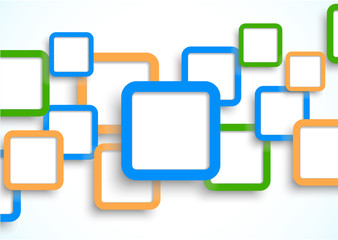 Background with squares