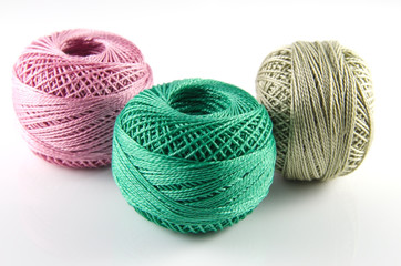 Balls of thread