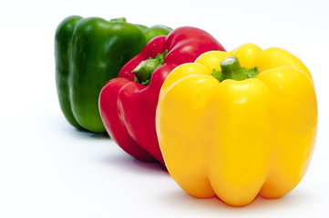 colored fresh pepper