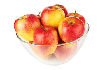bowl with apples