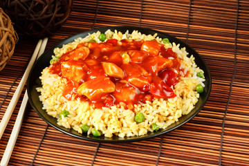 sweet and sour chicken